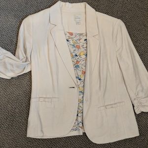 Lauren Conrad cream blazer